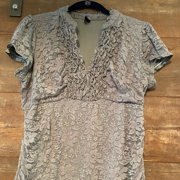 Maurices Tops - Maurices women’s XL gray lace top